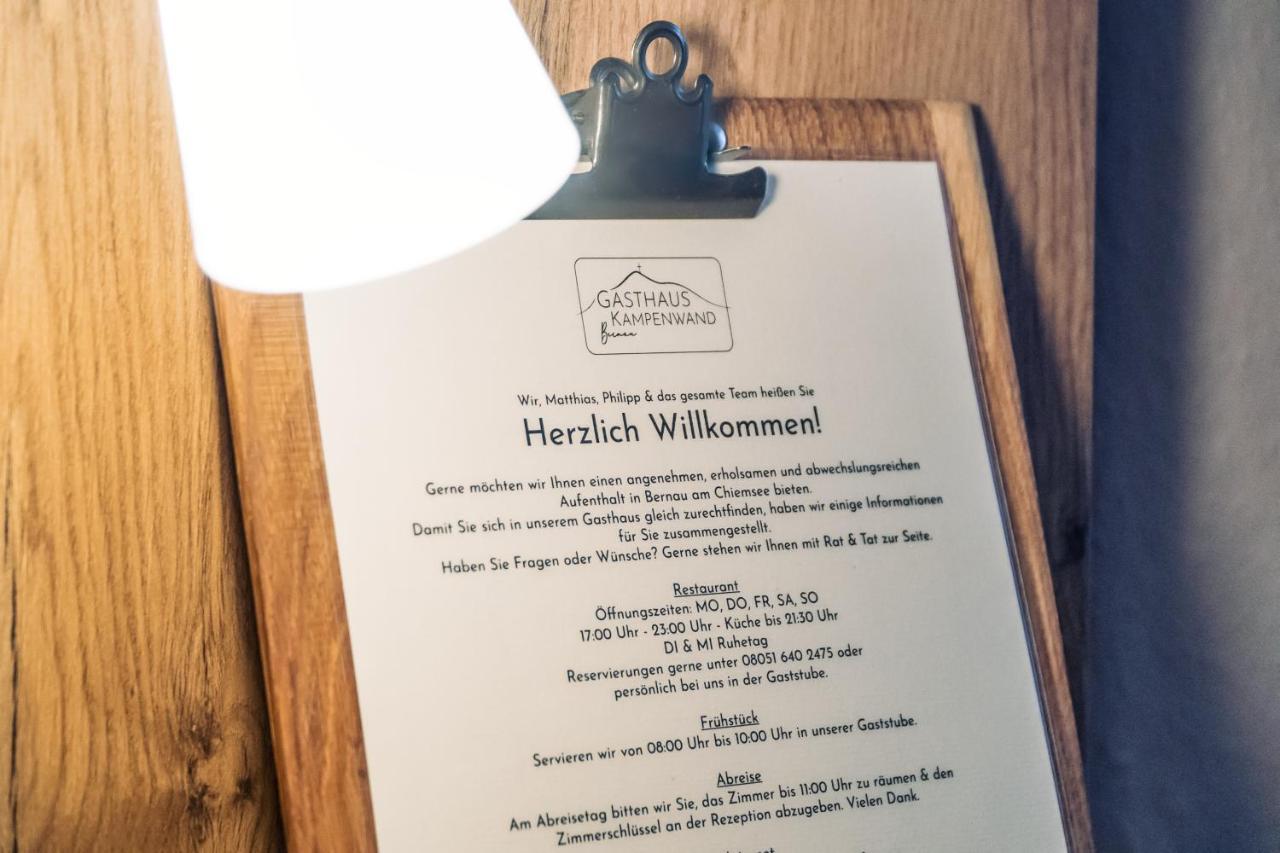 Gasthaus Kampenwand Bernau Bernau am Chiemsee Bagian luar foto